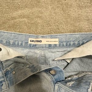 GRLFRND Jules Denim shorts